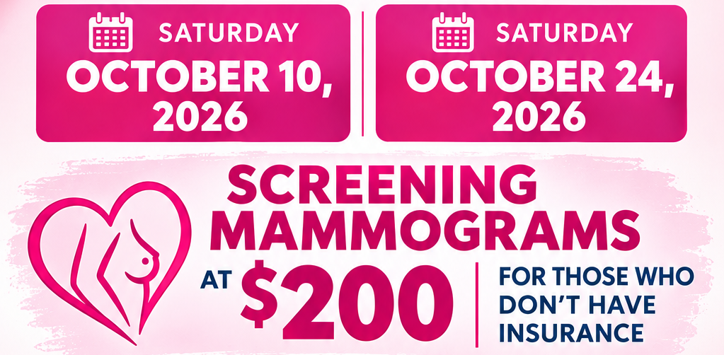 SFI Mammogram Event Oct 2026